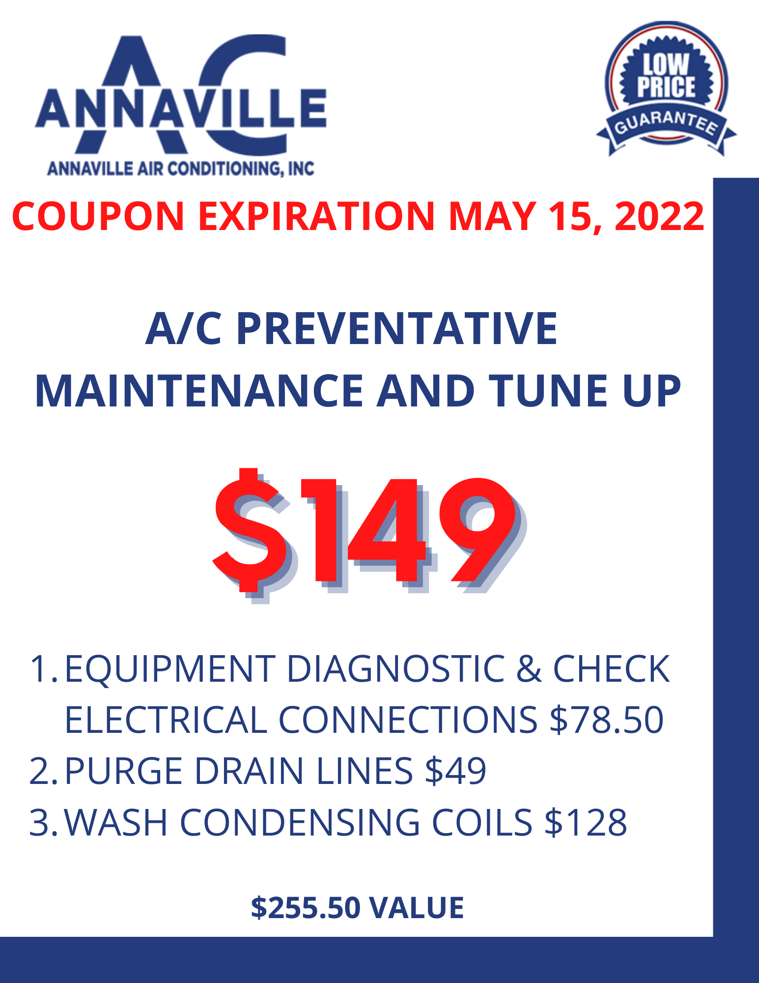 Copy of AC PREVENTATIVE MAINTENANCE AND TUNE UP