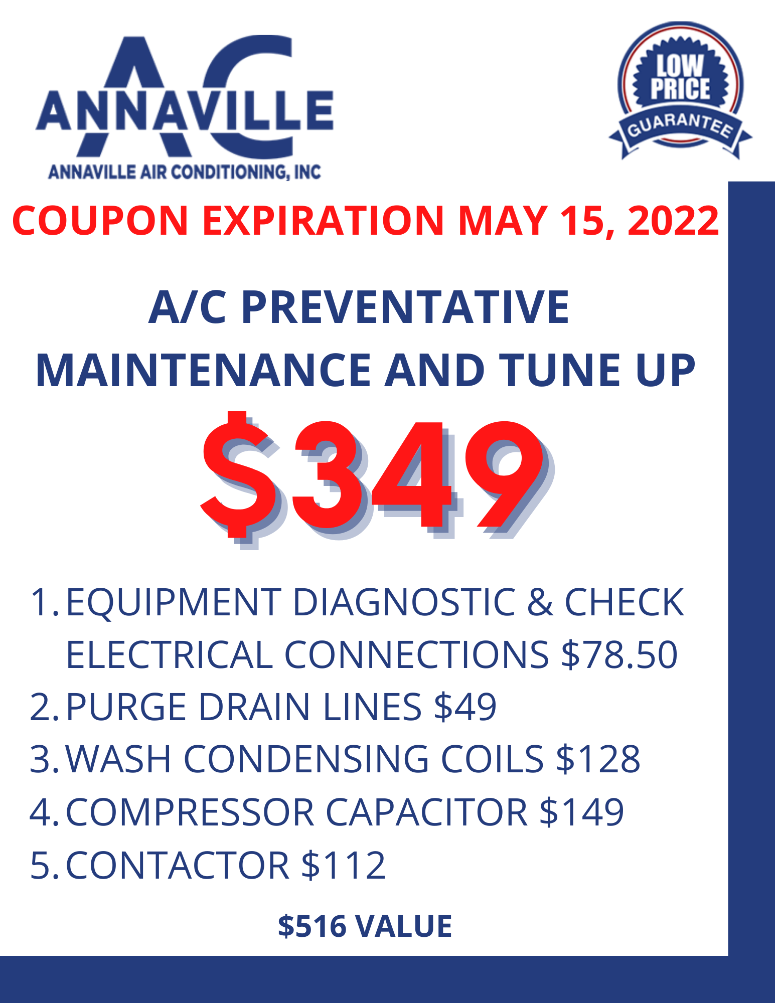 Copy of Copy of AC PREVENTATIVE MAINTENANCE AND TUNE UP